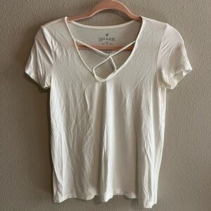 American Eagle Outfitters Soft & Sexy White Tee